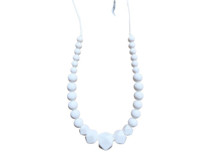 BABEAD Collier d'Allaitement Silicone - Blanc