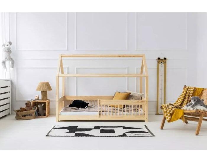 BABYKARE Lit Enfant Cabane en Bois - Montessori - MBW - Mila