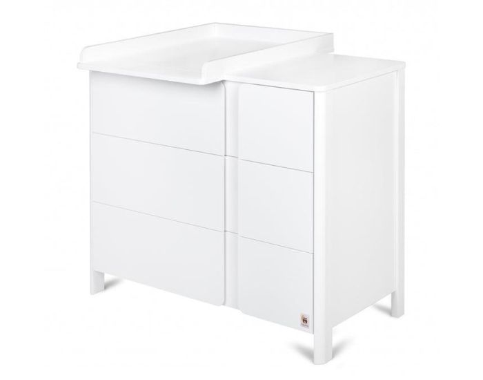 YAPPYKIDS Commode avec Plan  Langer - YappyClassic - Blanc 