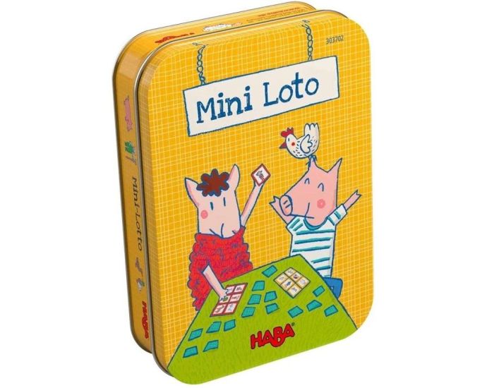 HABA Mini Jeu de Loto - Ds 3 ans 