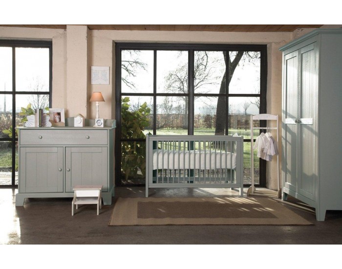 CHILDWOOD Chambre Bebe Compl�te Country Stone Grey