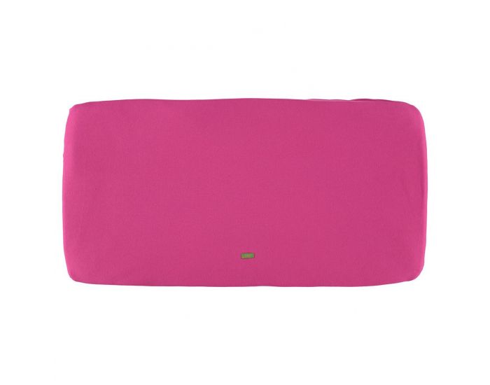 Drap Housse Bébé en Coton Bio - 70x140 cm Fuschia