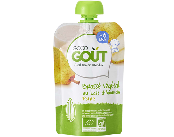 Good Gout Pack 10 Gourdes Brasse Vegetal Des 6 Mois 90 G Good Gout Bebe Au Naturel