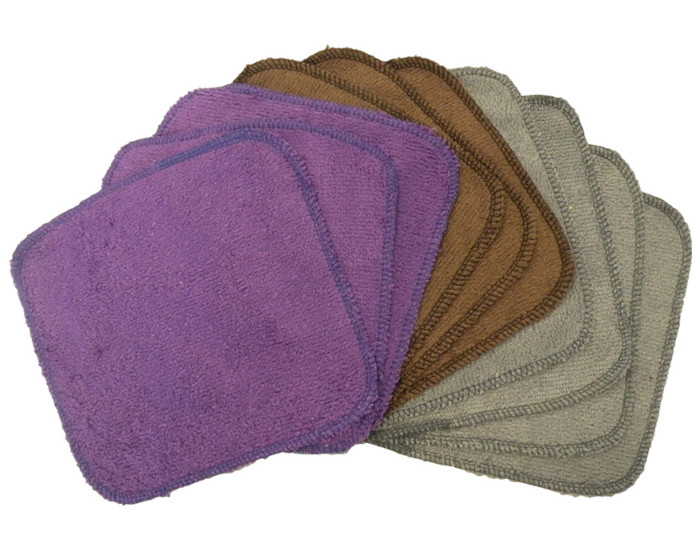 LULU NATURE Lot de 10 Lingettes Bb - Tendance Bambou