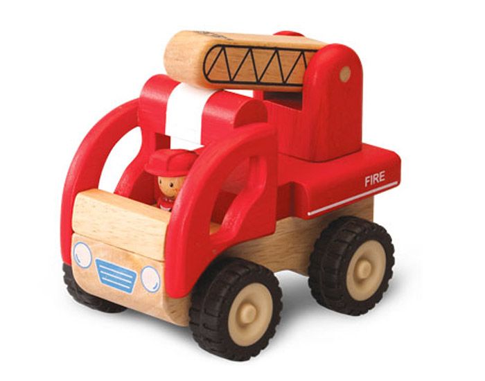 Camion De Pompier Des 18 Mois Wonderworld Bebe Au Naturel