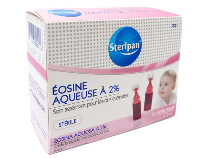 Eosine Aqueuse A 2 Unidoses 2 Ml X 10 Steripan Bebe Au Naturel