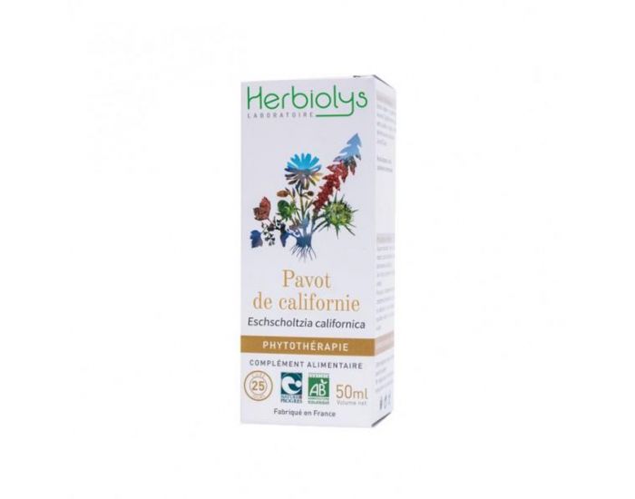 HERBIOLYS Pavot de Californie Bio - 50 ml (1)