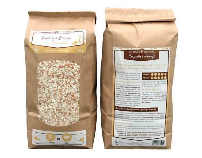  ECO-CONSEILS Coquilles D'oeufs - R�pulsif Limaces Naturel (1)
