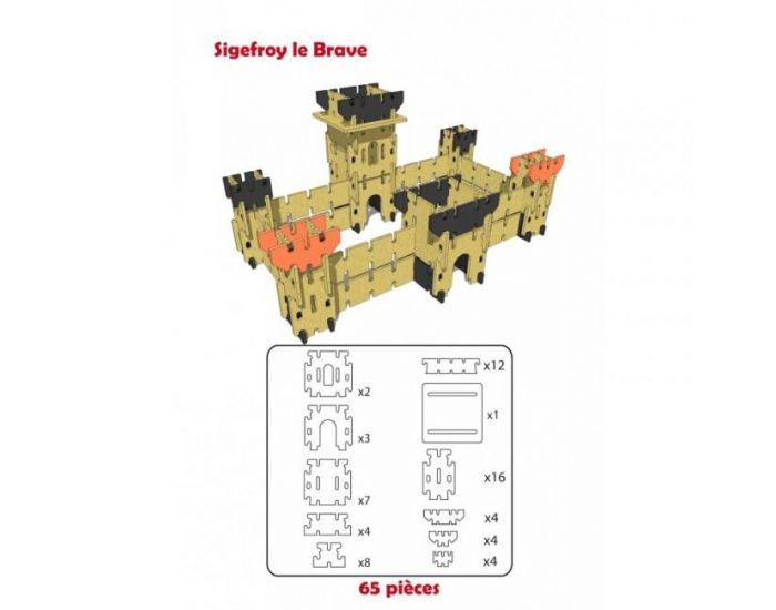 ARDENNES TOYS Chateau Sigefroy le Brave - Ds 4 ans (3)