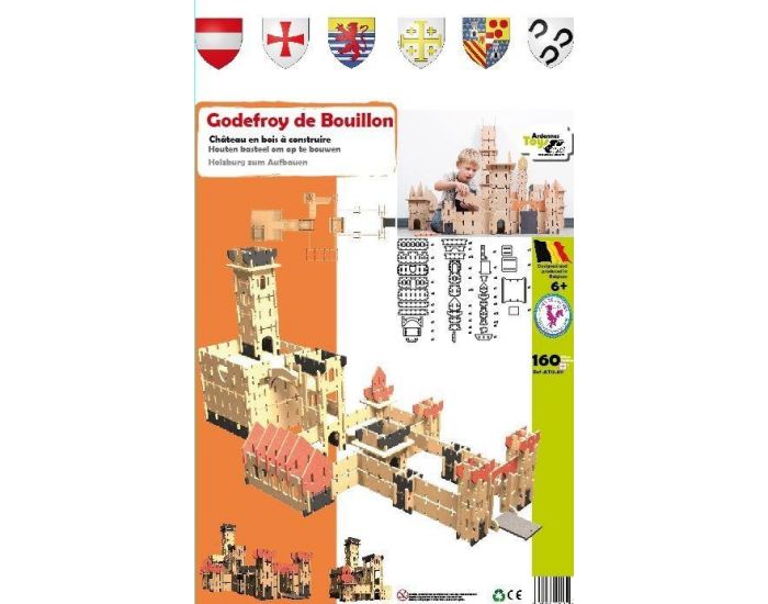 ARDENNES TOYS Chteau Godefroy de Bouillon - Ds 4 ans (2)