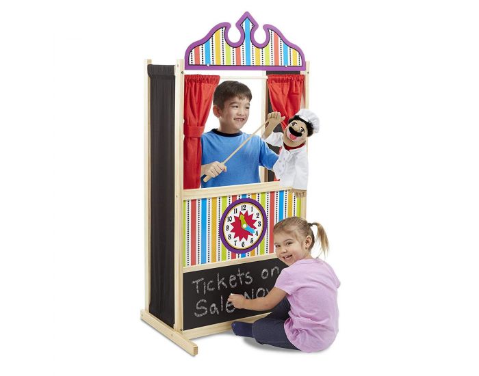 MELISSA & DOUG Thtre de marionnettes - Ds 3 ans (1)