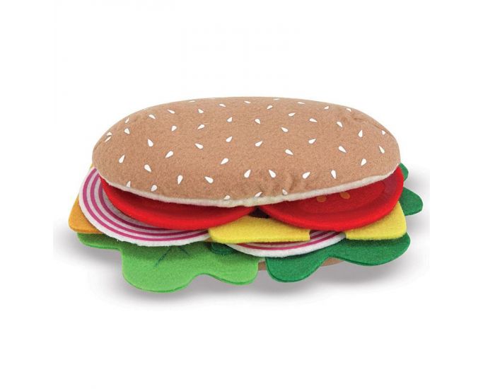 MELISSA & DOUG Sandwich en Feutre - Ds 2 ans (3)