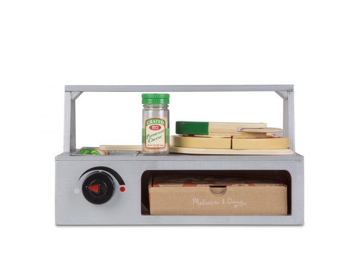 MELISSA & DOUG Comptoir  Pizzas en Bois - Ds 3 ans (2)