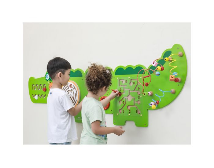 VIGA TOYS Crocodile Mural Multi-Fonctions - Ds 1 an (1)