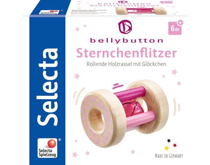 SELECTA SPIELZEUG Hochet Etoil Rose - Ds 12 mois (3)