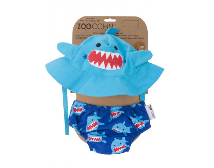 ZOOCCHINI Maillot et Chapeau Requin (1)