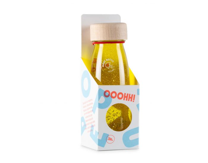 PETIT BOUM Bouteille Sensorielle - Float - Jaune - Ds 3 mois (2)