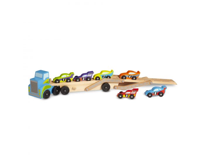 MELISSA & DOUG Porte-voitures de Course Gant - Ds 3 ans (1)