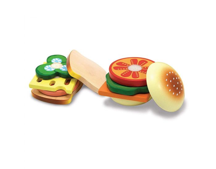 MELISSA & DOUG Ensemble de Prparation de Sandwichs - Ds 3 ans (2)