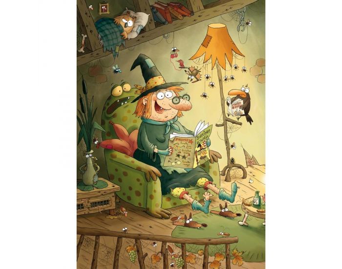 MICHELE WILSON Puzzle Gorbine et Monstrocalm - 24 Pices - Ds 4 ans (1)