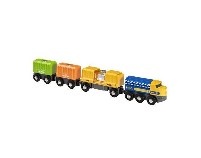 BRIO Long Train de Marchandises - Ds 3 ans  (4)