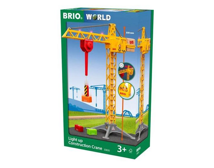 BRIO Grande Grue Lumineuse - Ds 3 ans  (1)