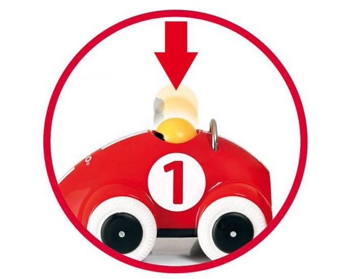 BRIO Voiture de Course - Push And Go - Ds 2 ans  (4)