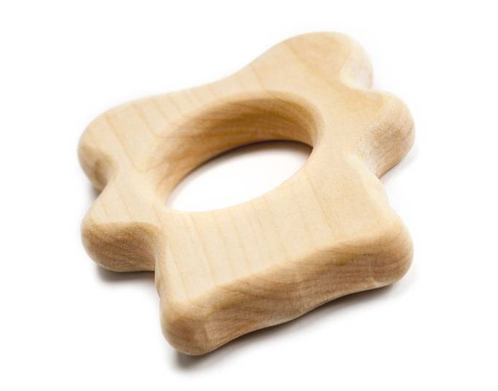 GRUNSPECHT Hochet de Dentition en Bois Ours (3)