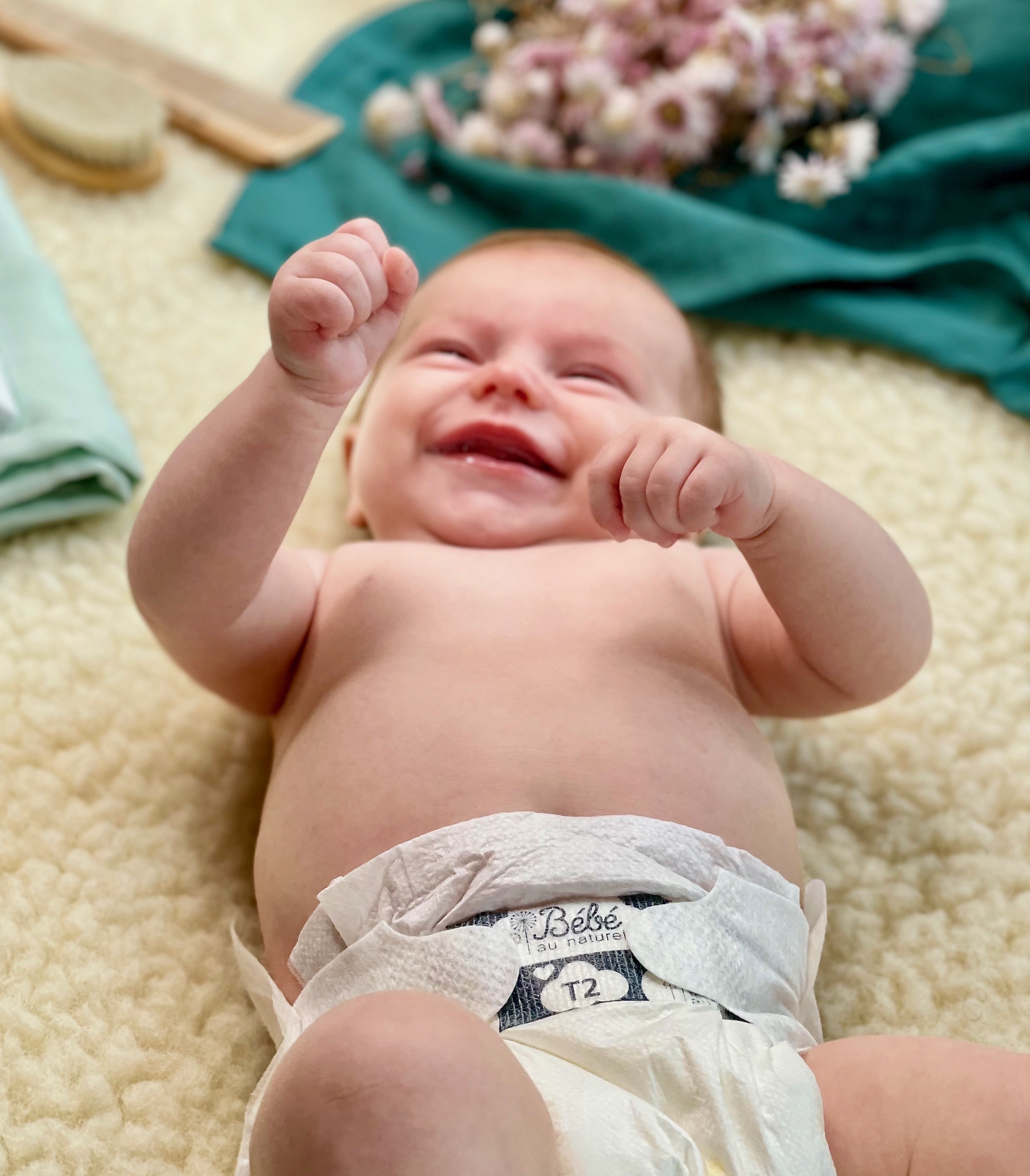 Couches culottes bébé taille 5 : 12 - 20kg douceur naturelle LOTUS BABY