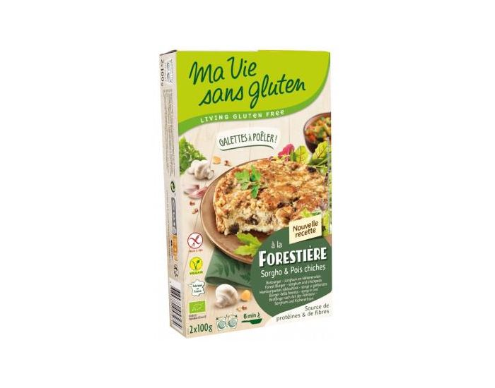 MA VIE SANS GLUTEN Galettes � Po�ler � la Foresti�re - Sorgho & Pois Chiches Bio & Sans Gluten - 200 (5)