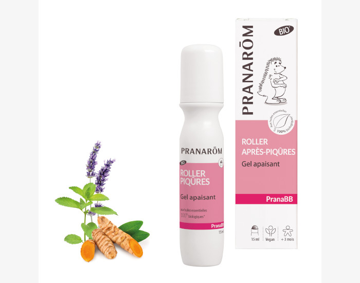 Pranarom Pranabb Roller Piqures Gel Apaisant Des 3 Mois 15 Ml