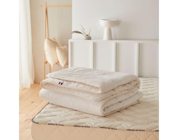 MATELAS NO STRESS Couette Laine Bio - 4 saisons (10)