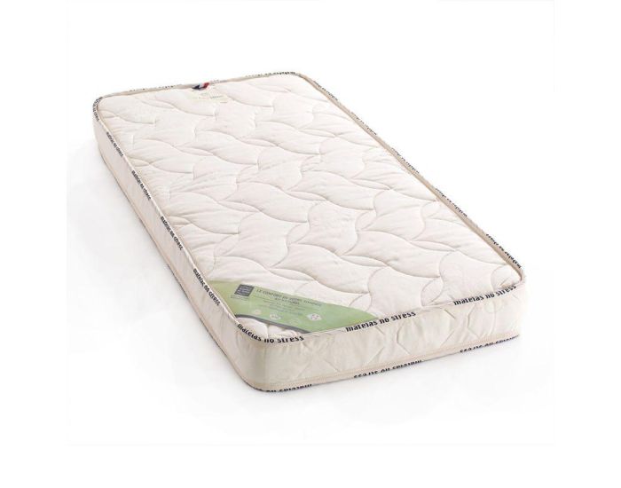 MATELAS NO STRESS Matelas Bb Fibres de Coco et Coton Bio - 10 cm (8)