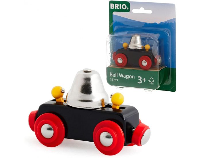 BRIO Wagon Clochette - Ds 3 ans  (2)