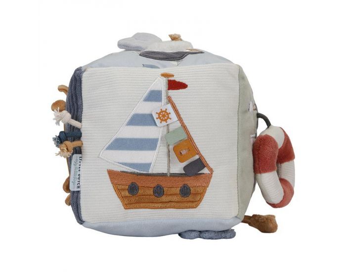 LITTLE DUTCH Cube d'Activits Soft - Sailors Bay - Ds 12 mois (2)