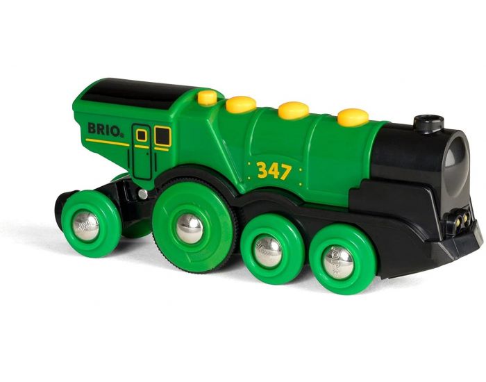 BRIO Locomotive Multifonctions - Verte - Ds  2 ans  (1)