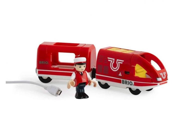 BRIO Train de Voyageur - Rechargeable - Ds 3 ans  (1)