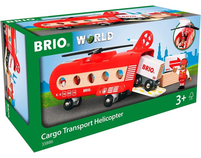 BRIO Hlicoptre Cargo - Ds 3 ans  (1)