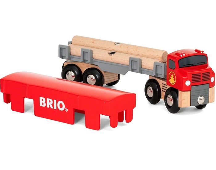 BRIO Camion de Transport de Bois - Ds 3 ans (1)