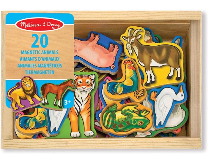 MELISSA & DOUG Magnets Animaux - Ds 2 ans (1)