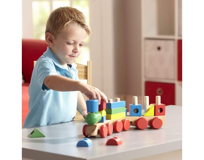 MELISSA & DOUG Train en bois - Ds 2 ans (1)