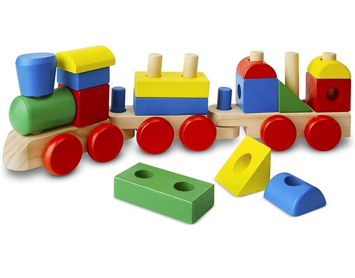 MELISSA & DOUG Train en bois - Ds 2 ans (2)