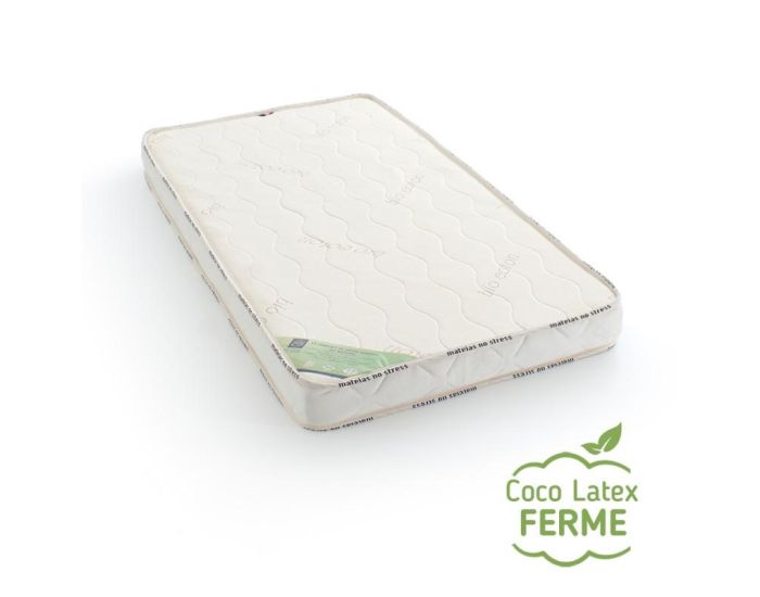 MATELAS NO STRESS Matelas Bb Fibres de Coco et Latex Naturel - 10 cm (6)