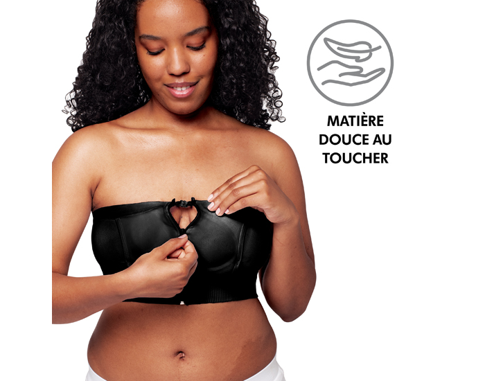 MEDELA Bustier Mains Libres pour Tire-Lait - Black L (5)