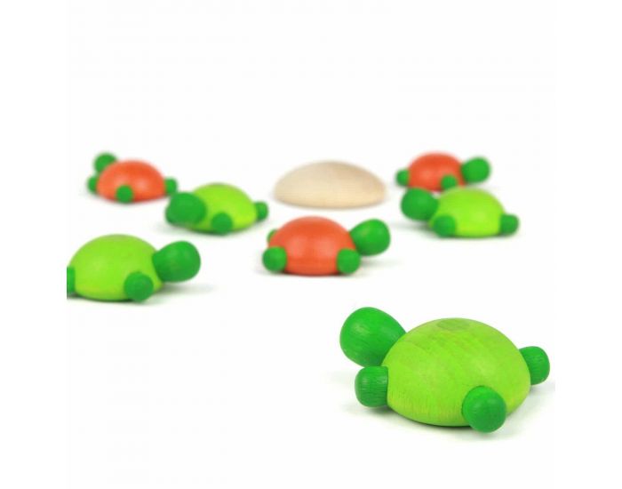 MILANIWOOD Jeu en Bois Challenge Tortue - Ds 4 ans (3)