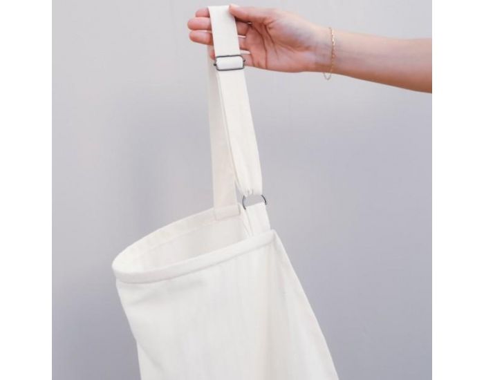 NL & SENS Tablier d'Allaitement en Coton Bio - cru (4)