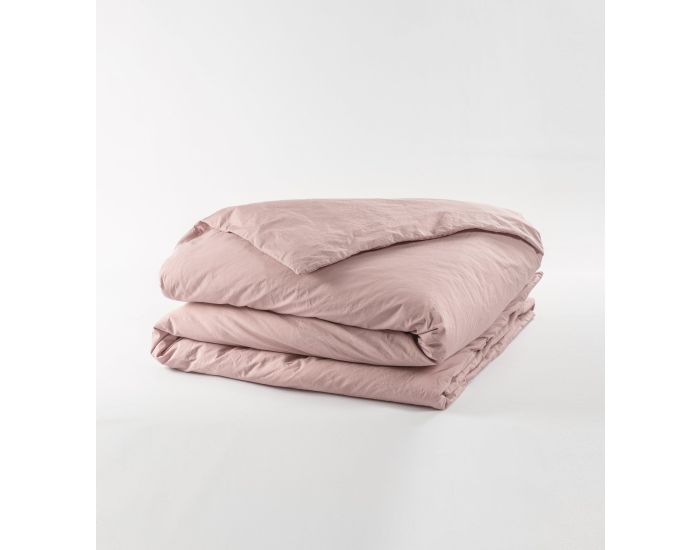 KADOLIS Housse de Couette Adulte en Percale de Coton Bio Lav - Provence 240 x 260 cm (3)