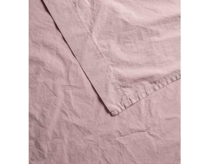 KADOLIS Drap Plat Adulte en Percale de Coton Bio Lav - Provence (3)