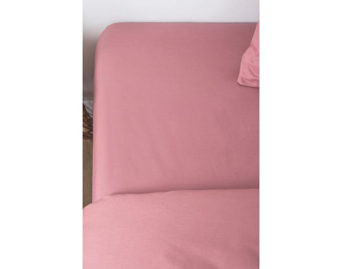 KADOLIS Drap Housse Tencel et Coton Bio - Noisette (30)