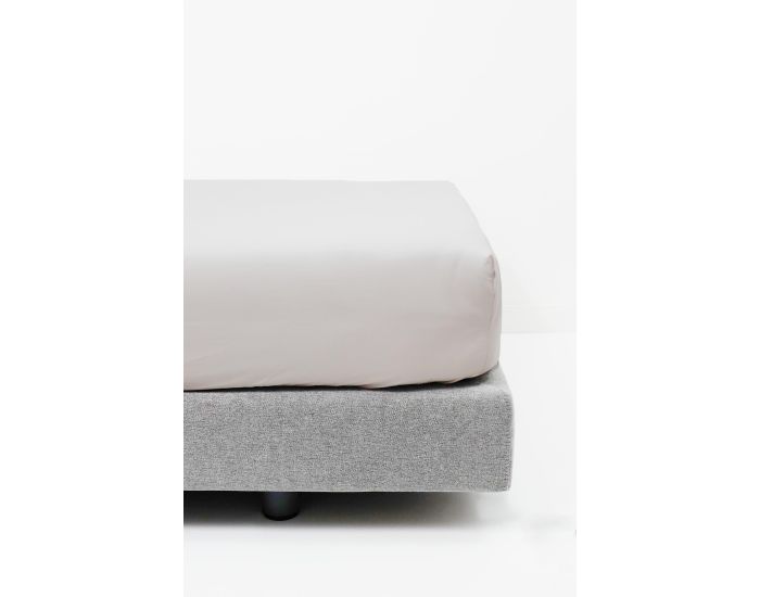 KADOLIS Drap Housse Tencel et Coton Bio - Noisette (51)